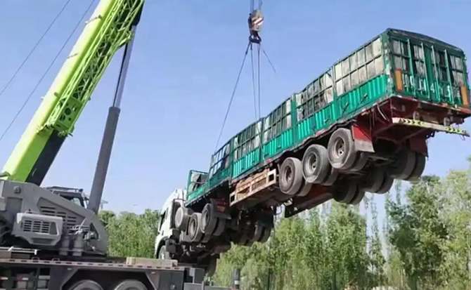 朔州道路脱困救援案例